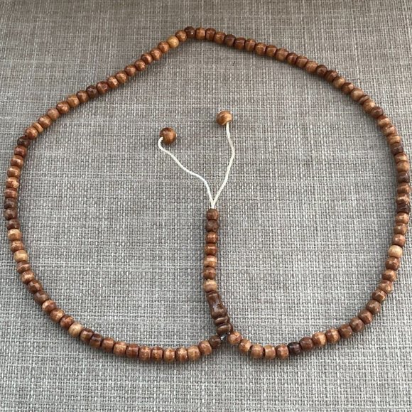 Tasbeeh Real Wood Beads Religious Beads Muslim Prayer Beads handmade - Picture 4 of 7